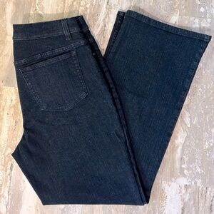 Bluish Black Curvy Cut Jeans by d & co.
